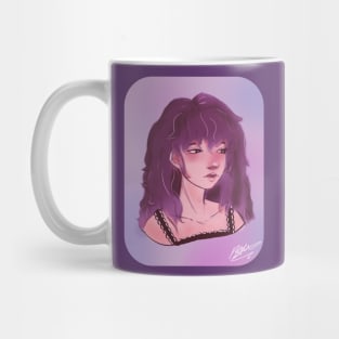 Purple Girl Mug